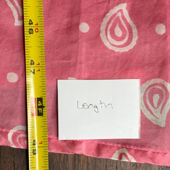 Cloe Cassandro Anita Midi Dress Pink Bubble Gum Paisley - Picture 8 of 8